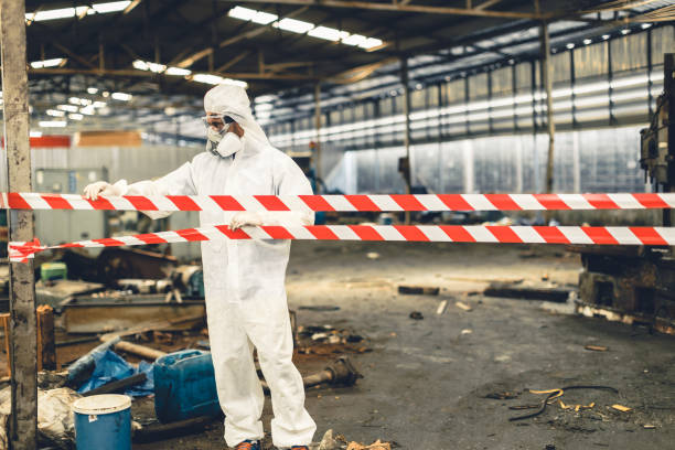 Professional Biohazard technician working in Worthington, KY